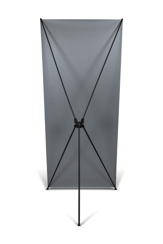X-banner Lite widok od tyłu