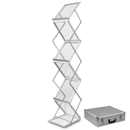 Stojak na ulotki Nevada A4 + walizka  