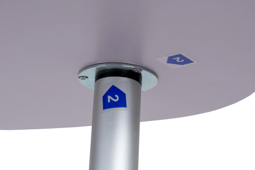 Mocowanie rurki do blatu