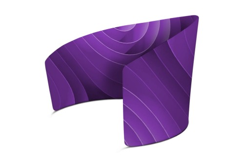 Ścianka reklamowa w kształcie litery C