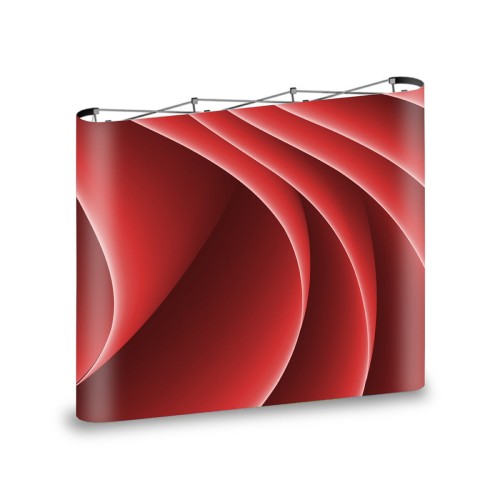 Ścianka impact pop-up prosta