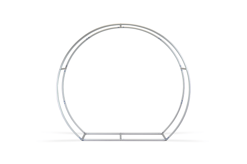 Konstrukcja ścianki 3D Dysk od frontu