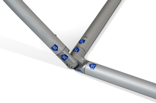 Dolne łączenie w konstrukcji