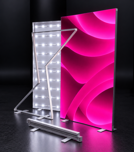 Kaseton FOLD 70 Lightbox SEG 100x200cm
